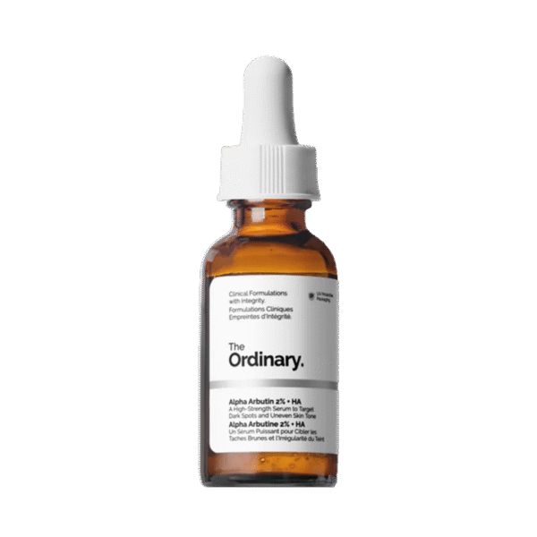 سرم آلفا آربوتین 2% + هیالورونیک اسید اوردینری ضد لک، آبرسان و روشن کننده پوست 30ML (New Packaging)